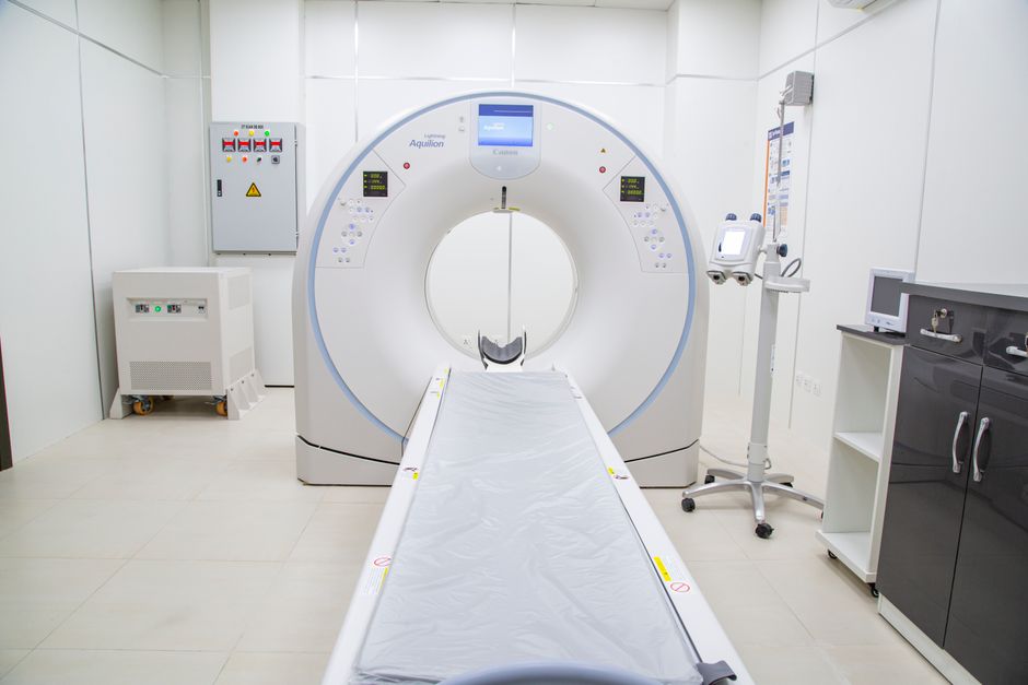 CT pulmonary angiography scan and clinical decision algorithm