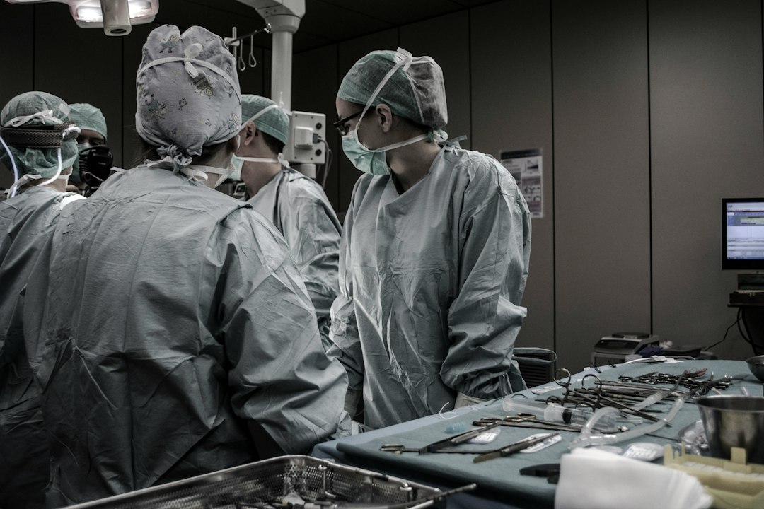 Medical team consulting ethical principles during emergency care